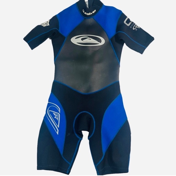 Quiksilver Unisex Youth Short Sleeve Wetsuit Medium Surf Swim Beach Summer Vacay - Picture 1 of 7